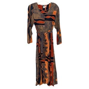 Las Manos maxi dress